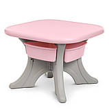 Дитячий пластиковий столик і 2 стільчики NEW TABLE-8 Рожевий, фото 5