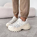 Кросівки з натуральної шкіри в поєднанні з текстилем, фото 6