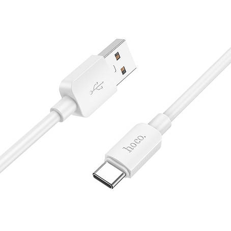 Кабель Hoco X96 Hyper 27W charging data cable Type-C White, фото 1