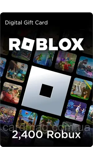 Roblox Gift Card: 2400 Robux, фото 1