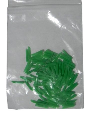 Клини пластмасові-акрилові №2 100шт., фото 1