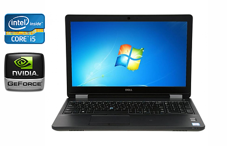 Ноутбук Dell Latitude 5580/ 15.6" (1920x1080)/ Core i5-7440HQ/ 16 GB RAM/ 512 GB SSD/ GeForce 940MX 2GB, фото 1