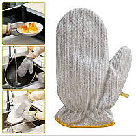 Багатофункціональна металева кухонна перчатка рукавиця для миття посуду і захисту рук