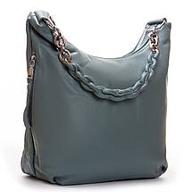 PODIUM Сумка жіноча Класична шкіра ALEX RAI 8087-9 l.green, фото 2