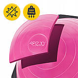 Балансувальна платформа 4FIZJO Bosu Ball 60 см Pink (P-5905973402453), фото 7