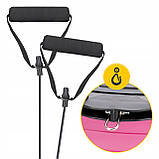 Балансувальна платформа 4FIZJO Bosu Ball 60 см Pink (P-5905973402453), фото 4