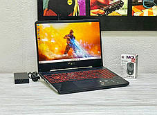 Б/в Ігровий ноутбук Б-клас Asus TUF FX505D 15.6" 1920x1080| Ryzen 5 3550H| 16GB RAM| 512GB SSD| GTX 1050 3GB, фото 2