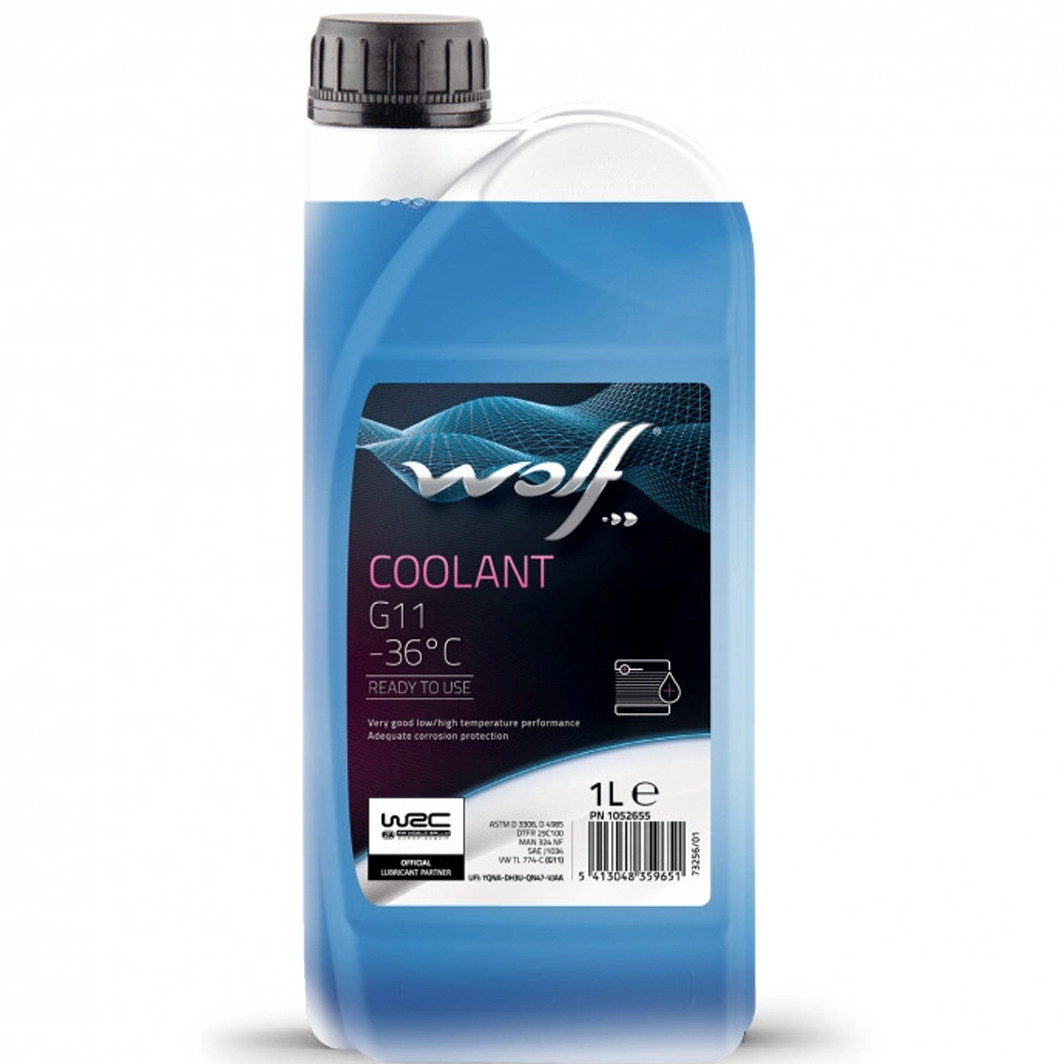 Wolf Coolant G11 -36°C, 1 л (1052655) готовий антифриз, фото 1