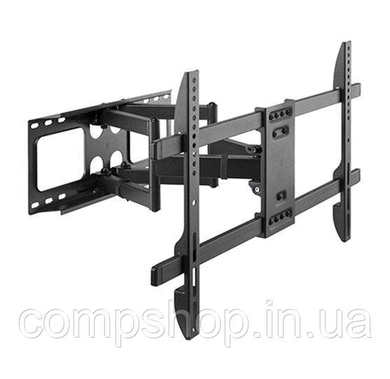 Кронштейн Gembird WM-80ST-02 Настінний поворотний кронштейн 37” - 80” (до 60 кг) (код 136239), фото 1