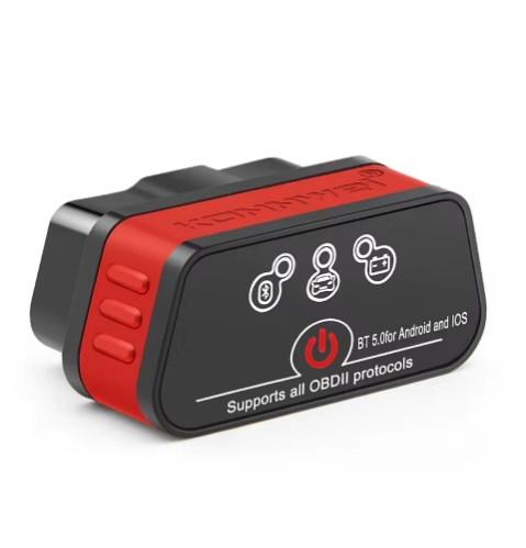 Автомобільний діагностичний сканер Konnwei ELM327 Bluetooth 5.0 V1.5 OBD2 2 плати чіп pic18f25k80​​​​​​​ Iphone iOs/Android