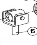 Гайка ходова AN-MOTORS ASW.5015