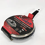 Сковорода із кришкою 20 см світлий граніт UNIQUE UN-5113 | Антипригарна сковорода Гранітна сковорода, фото 8