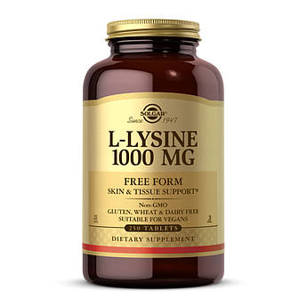 L-Lysine 1000mg - 250 tabs