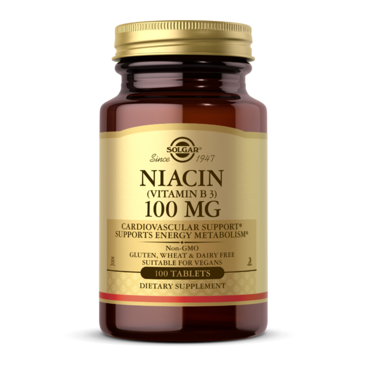 Niacin (Vitamin B3) 100mg - 100 tabs, фото 1