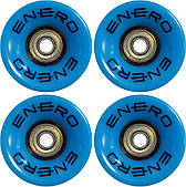 Колеса Enero 4 шт 60х45мм. для скейта, синій (1005720)
