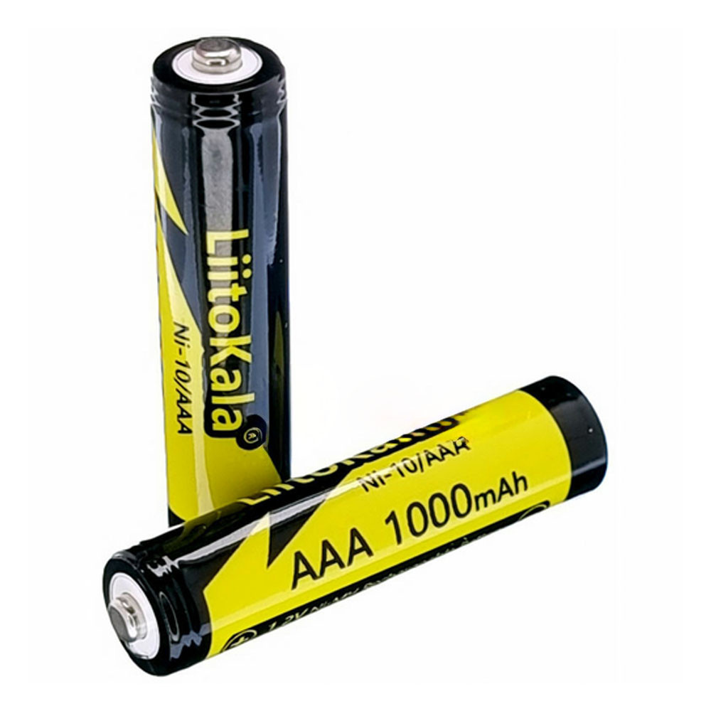 Батарея акумуляторна AAA, 1000mAh, 1,2V, 1 шт, LiitoKala Ni-10/AAA / Високострумовий акумулятор