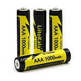 Батарея акумуляторна AAA, 1000mAh, 1,2V, 1 шт, LiitoKala Ni-10/AAA / Високострумовий акумулятор, фото 6