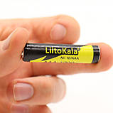 Батарея акумуляторна AAA, 1000mAh, 1,2V, 1 шт, LiitoKala Ni-10/AAA / Високострумовий акумулятор, фото 8