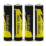 Батарея акумуляторна AAA, 1000mAh, 1,2V, 1 шт, LiitoKala Ni-10/AAA / Високострумовий акумулятор, фото 10