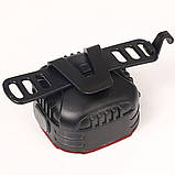 Велосипедний ліхтар задній габаритний, FY-328-4LED / Велоліхтар з функцією стоп-сигналу / Велофара, фото 3