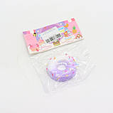 Іграшка антистрес Пончик, LD-3, Фіолетовий / Сквіш іграшка / Таба сквіш / Сквіш антистрес, фото 7