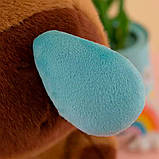 М'яка іграшка Капібара з інерційною сопелькою 90см / Капібара плюшева / Плюшева іграшка, фото 7