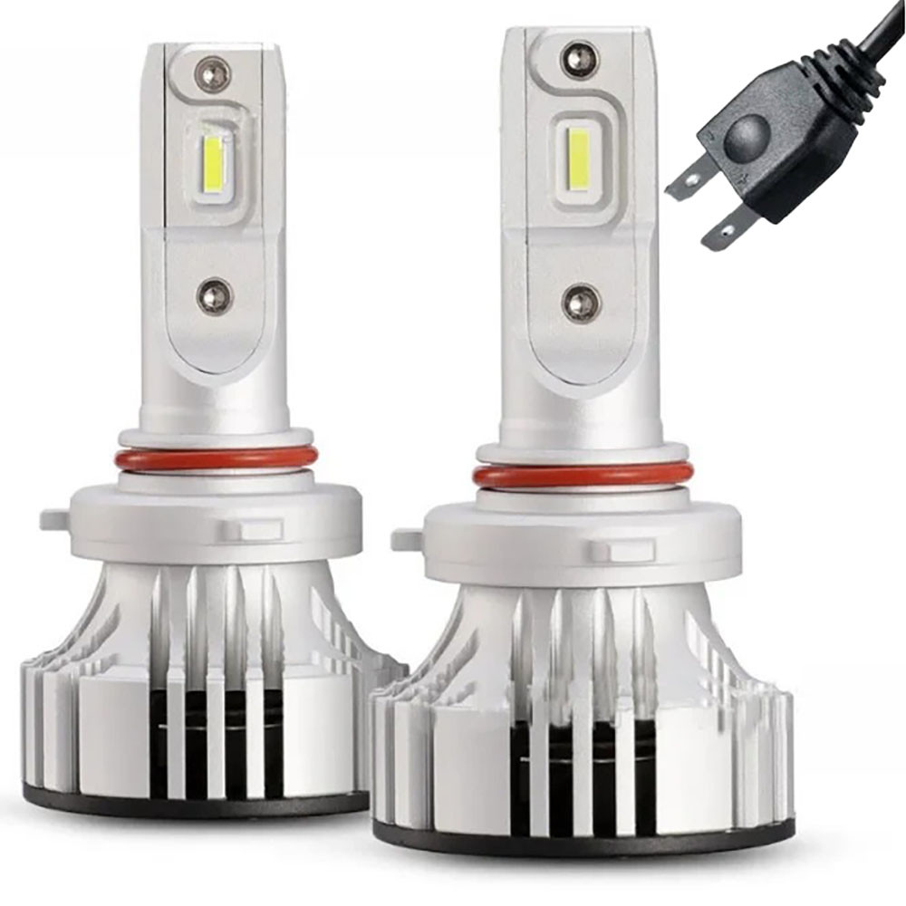 Комплект автомобільних LED ламп для фар 36W, 6000Lm, F2 H11 Solar / Світлодіодні лампи для машини / Автолампа