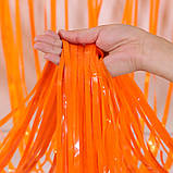 Дощик для фотозони 2 м на 1 м помаранчевий, фото 3