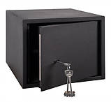 Сейф (34х31х22см.) з ключовим замком, сейф меблевий, фото 2