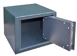 Сейф (27х25х25см.) з ключовим замком, сейф меблевий для аістолета