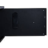 Сейф (38х27х23см.) з ключовим замком, сейф меблевий, фото 4