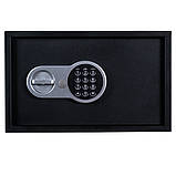 Сейф (38х27х23см.) з ключовим замком, сейф меблевий, фото 6
