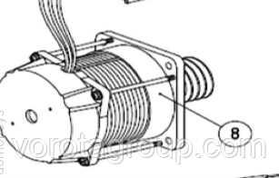Електродвигун з черв'яком AN-MOTORS ASW.4008