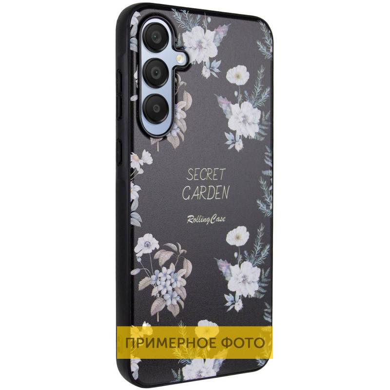 TPU+PC чохол Secret Garden для Xiaomi Redmi 13C / Poco C65 Black