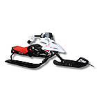 Санки-мотоцикл Prime Sport Arctic Moto червоні