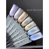Котяче око гель-лак Saga Professional Silk Cat No4 10 мл, фото 5