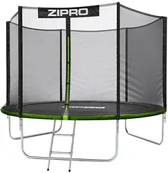 Батут Zipro Jump Pro 252 см Black Green (5902659840714)