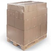 Термоусадкові пакети для пакування палет 120х120см 200мкм висота вантажу 2,2м (вторинний PE)