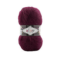 Alize MOHAIR CLASSIC NEW (Мохер Класік) № 952 винний (Пряжа мохер, нитки для в'язання)