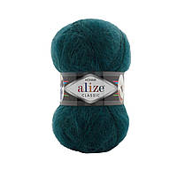 Alize MOHAIR CLASSIC NEW (Мохер Класік) № 426 зеленка (Пряжа мохер, нитки для в'язання)