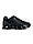 Чоловічі шкіряні текстиль кросівки Nike Shox TL Black, кеди Найк чорні шкіра текстиль сітка. Чоловіче взуття, фото 4