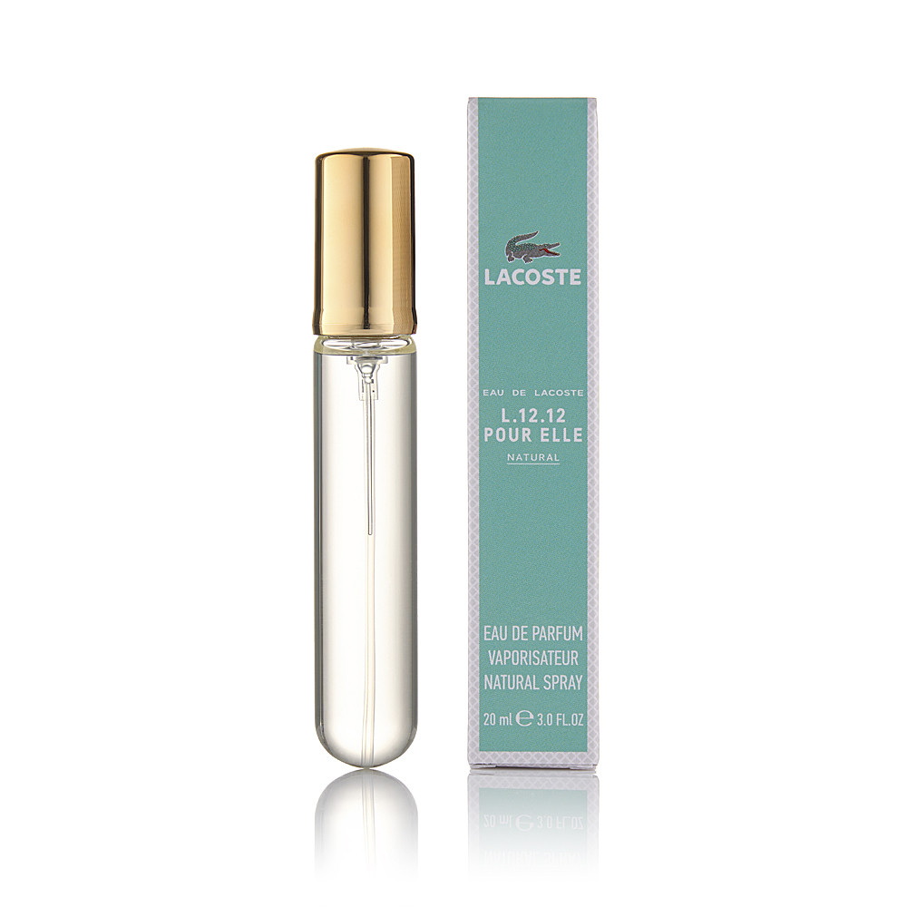 Жіночий парфум ручка Lacoste L. 12.12 Pour Elle Natural 20 мл