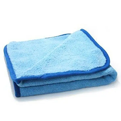 Рушник супер плюшевий, мікрофібра, синій Super Plush Towel 40 X 40см - 1 шт