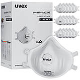 Респіратор Uvex silv-Air 2310 FFP3 з клапаном N95, фото 3