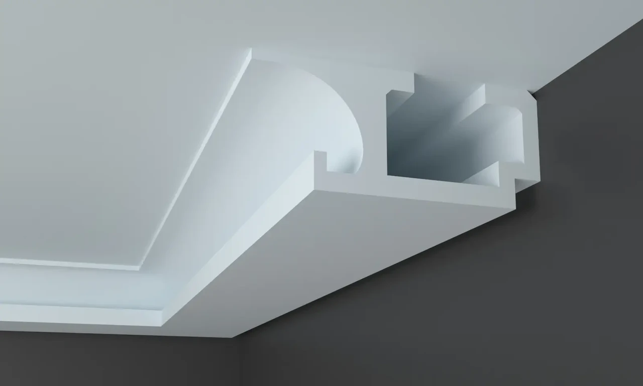 Карниз для LED освітлення серія D Tesori KD 409