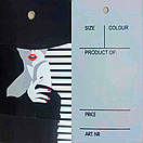 Бирки картонні Етикетки Паперові навісні для одягу картонний ярлик 1000 шт., фото 2