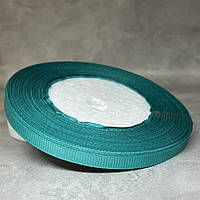Репсова стрічка 0,6 см, колір бірюзовий, арт 016446, 23 м, Бірюзовий