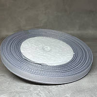 Репсова стрічка 0,6 см, колір сірий, арт 016453, 23 м, Сірий