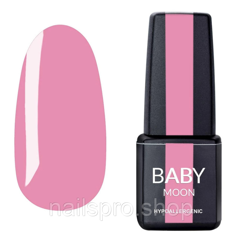 Гель лак Baby Moon Summer Gel polish №010 ніжно-рожевий, 6 мл.