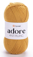 Пряжа Adore Yarnart-334 охра/шафран